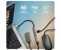 Axagon HUE-STA ALU STRIP USB-A 4 port hub - 1485468 - zdjęcie 5